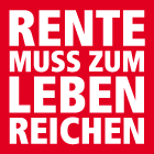 Rente muss zum Leben reichen